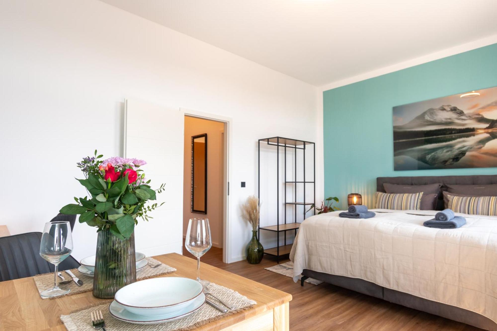 Sweethome - Zentral - Kueche & Parkplatz, Wifi Halle  Exteriör bild
